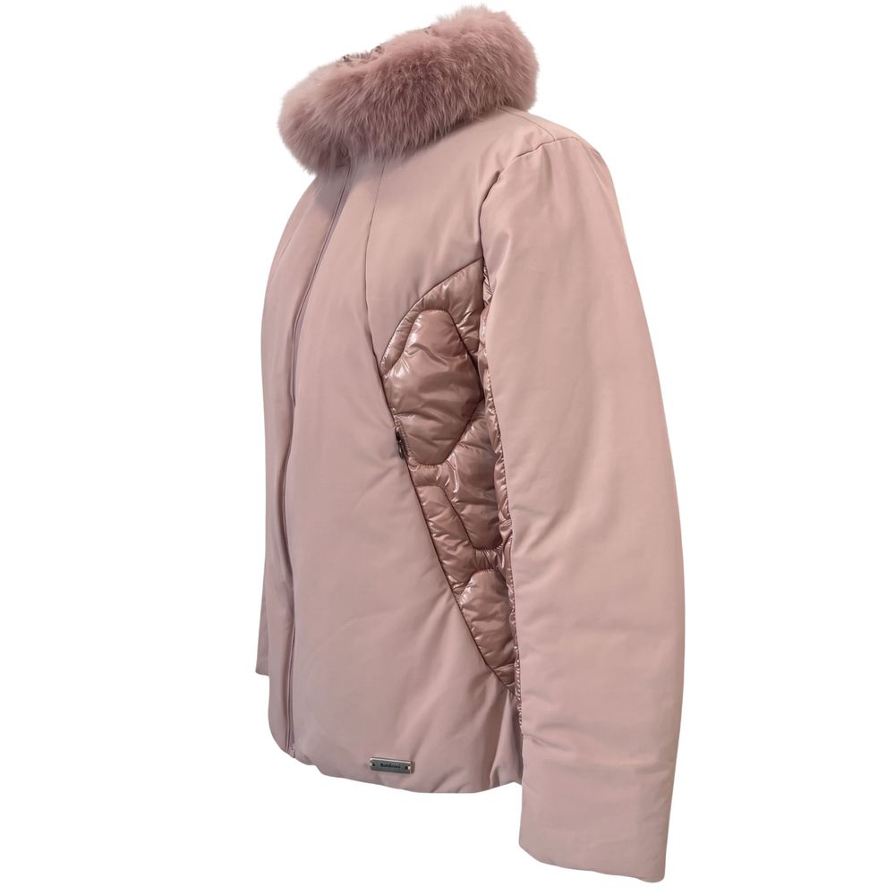 Baldinini Trend Pink Nylon Women Jacket