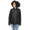 Baldinini Trend Black PU Women Jacket