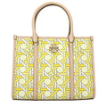 Tory Burch Yellow Fabric Handbag