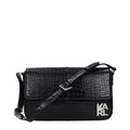 Karl Lagerfeld Black Polyethylene Shoulder Bag