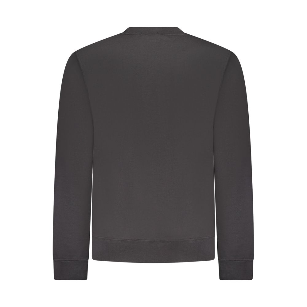 Calvin Klein Black Cotton Menswear Sweatshirt