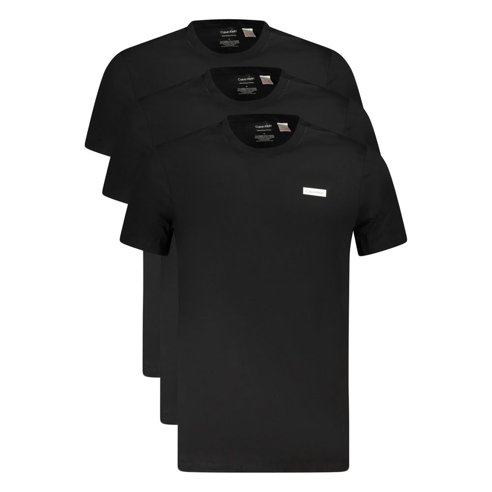 Calvin Klein Black Cotton Men's Undershirt
