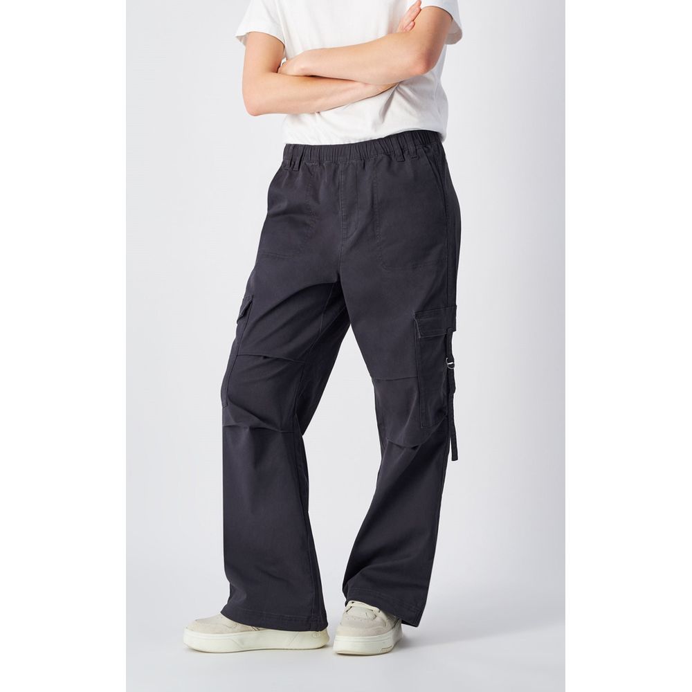 Champion Black Cotton Cargo Pants