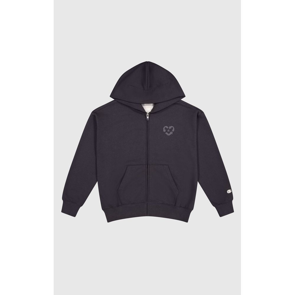 Champion Black Cotton Sweatshirt