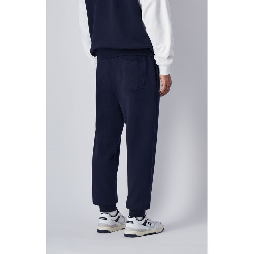 Champion Navy Blue Cotton Joggers (Workout Pants)