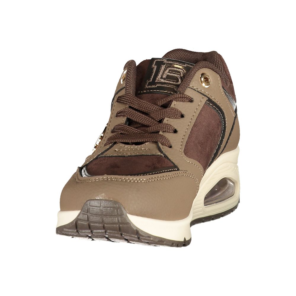 Laura Biagiotti Brown Polyurethane Women's Sneaker