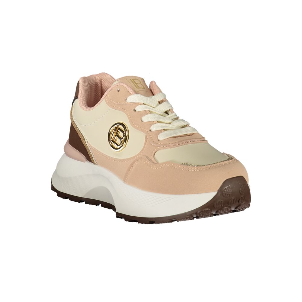 Laura Biagiotti Pink Polyester Women's Sneaker
