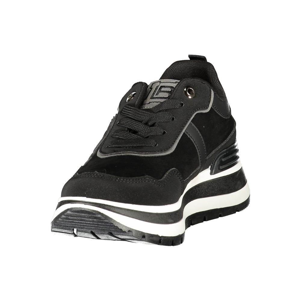 Laura Biagiotti Black Polyurethane Women's Sneaker
