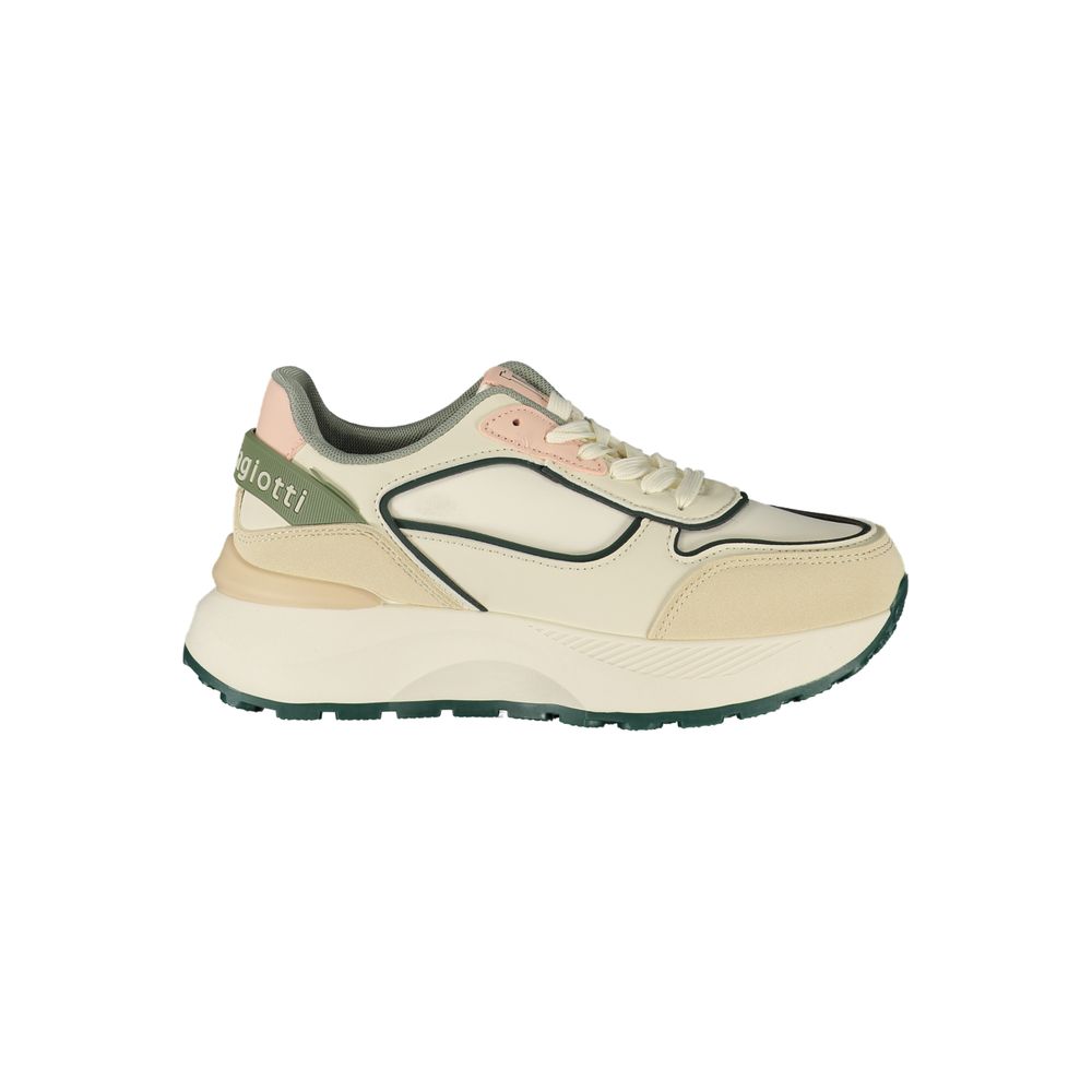 Laura Biagiotti White Polyurethane Women's Sneaker