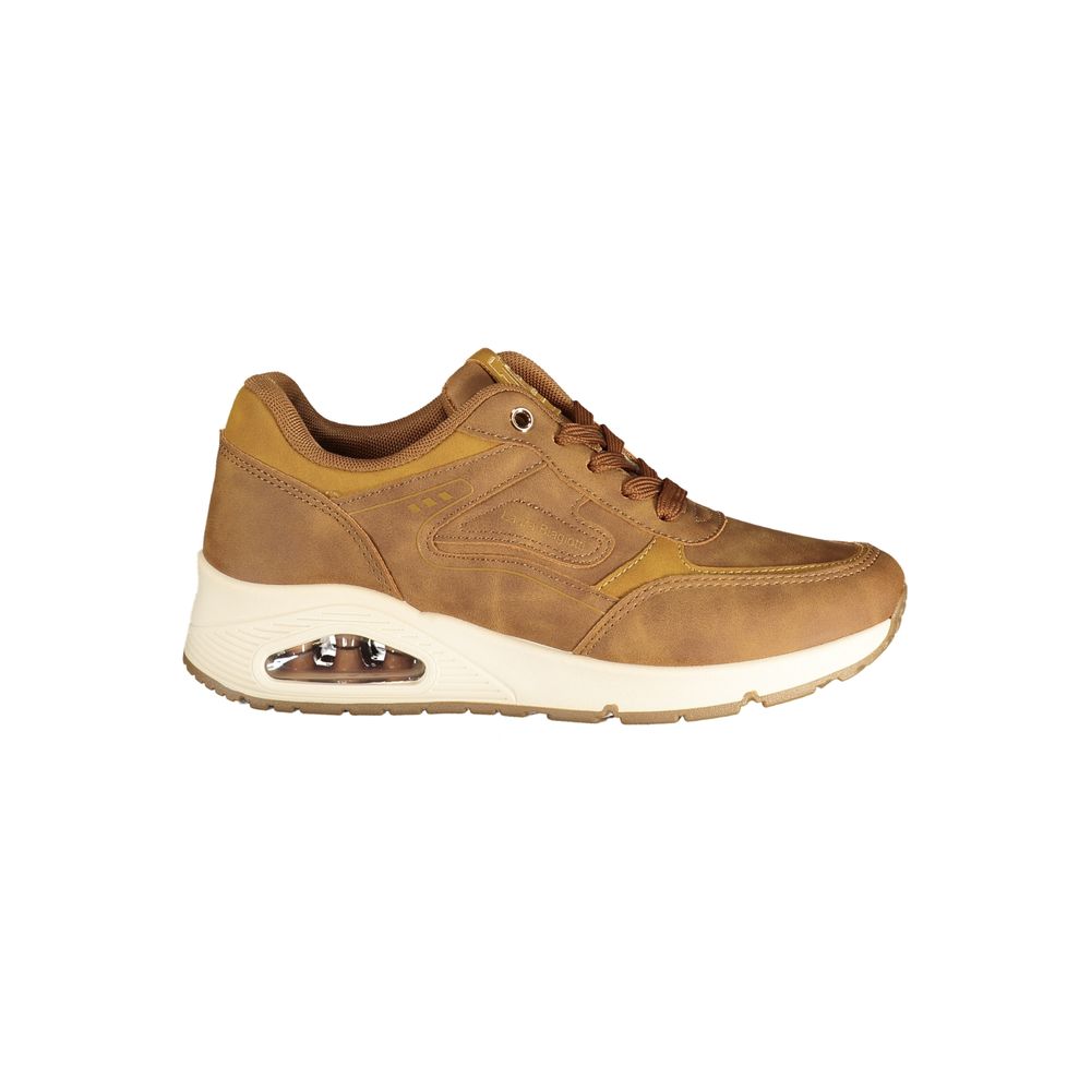 Laura Biagiotti Brown Polyurethane Women's Sneaker