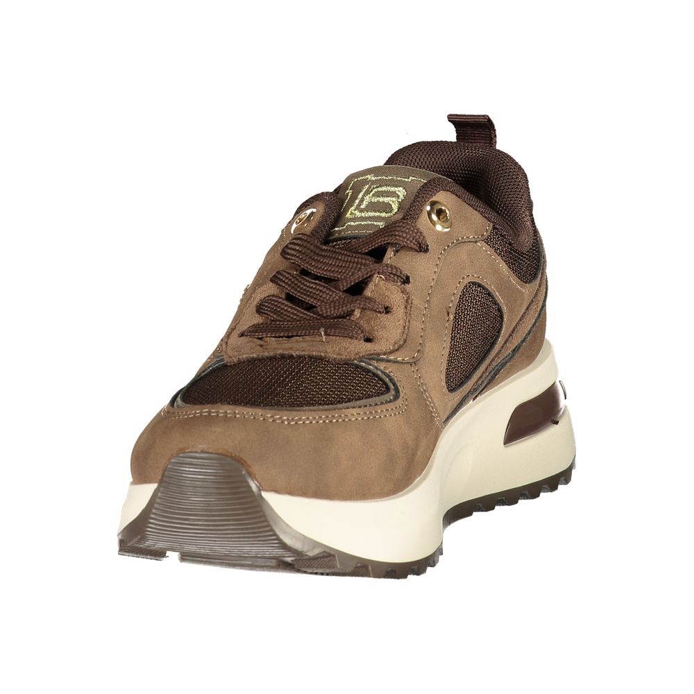 Laura Biagiotti Brown Polyurethane Women's Sneaker