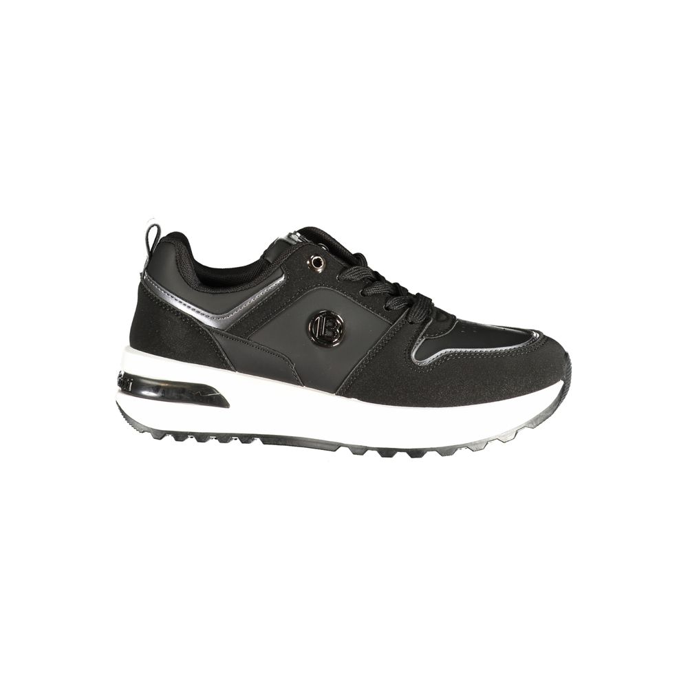 Laura Biagiotti Black Polyurethane Women's Sneaker
