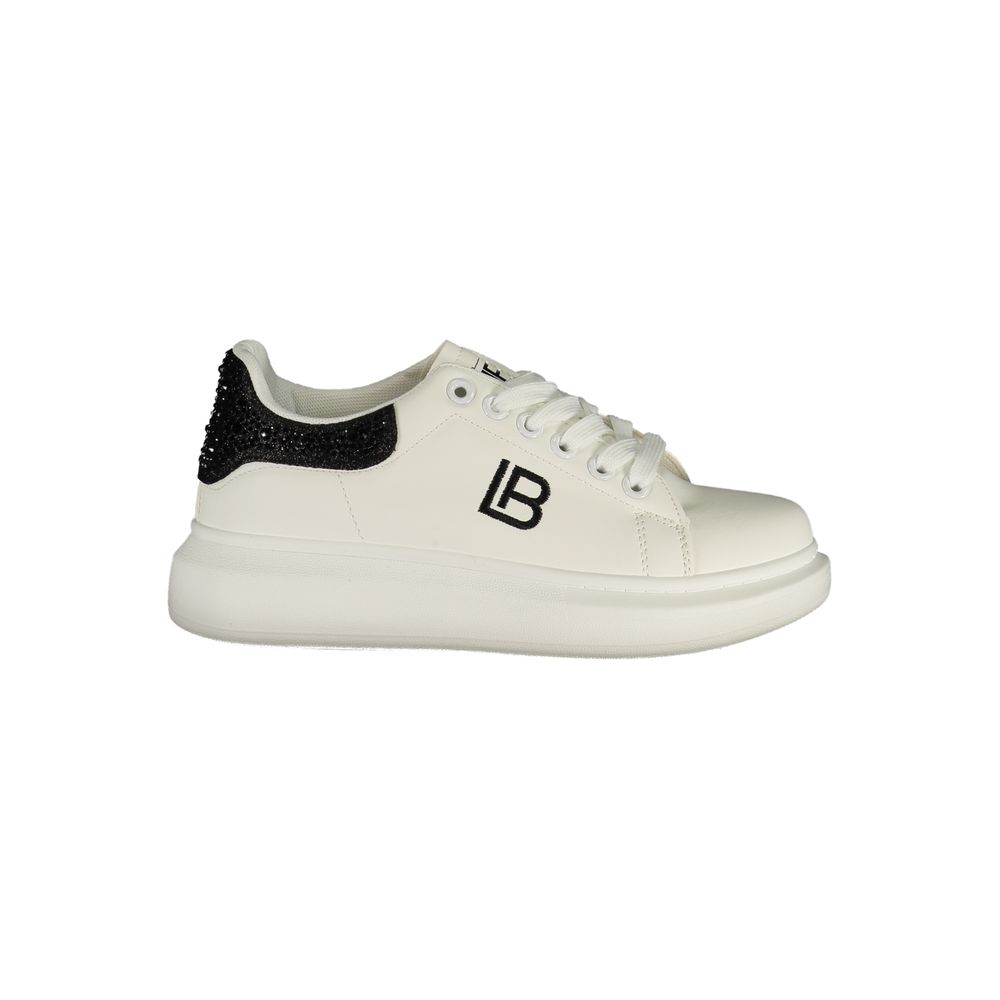 Laura Biagiotti White Polyurethane Women Sneaker