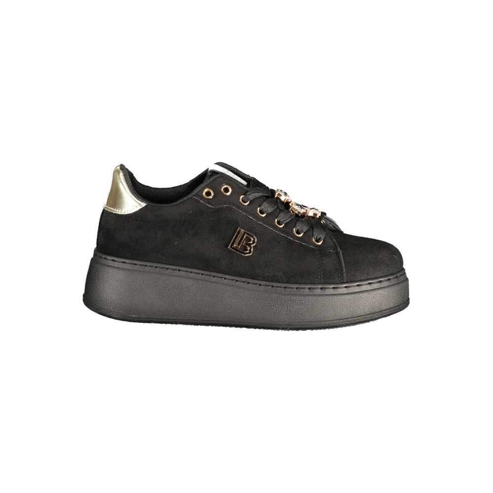 Laura Biagiotti Nero Polyurethane Women's Sneaker