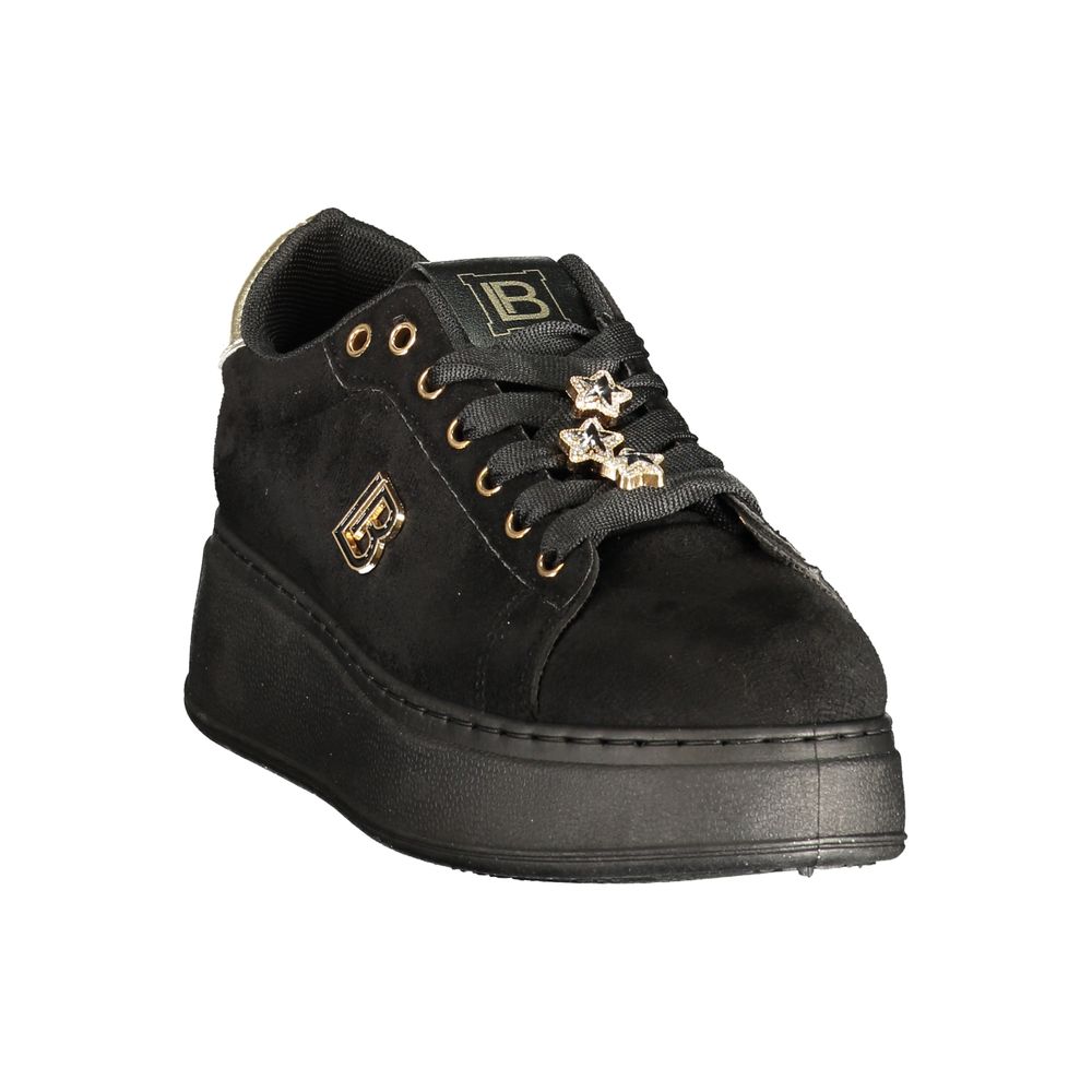 Laura Biagiotti Nero Polyurethane Women's Sneaker