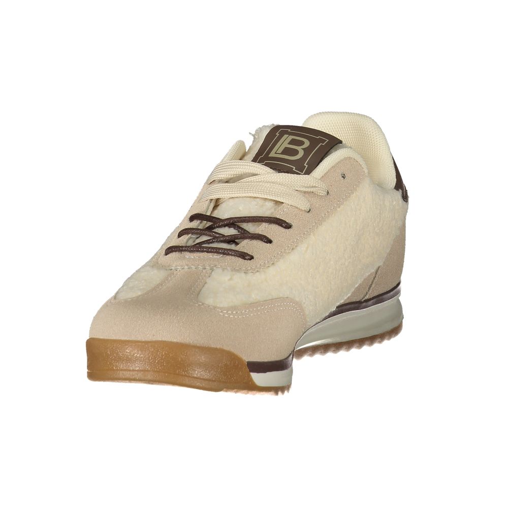 Laura Biagiotti Beige Polyurethane Women's Sneaker