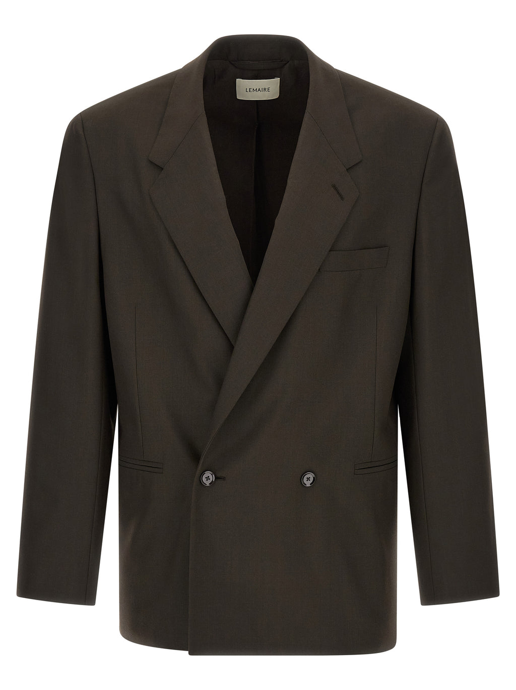 Lemaire Brown Polyester Blazer