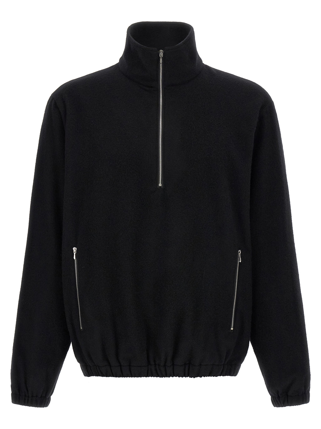 SSSTEIN Black Wool Cardigan