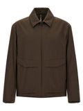 Arc'teryx Veilance Brown Wool Full-Length Jacket
