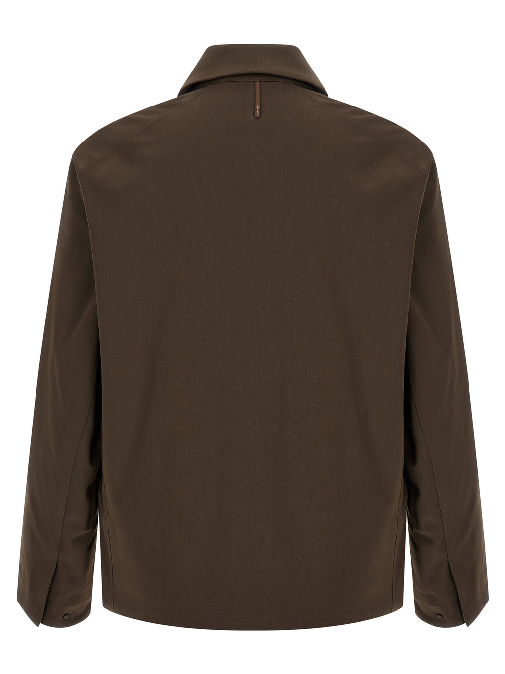 Arc'teryx Veilance Brown Wool Full-Length Jacket