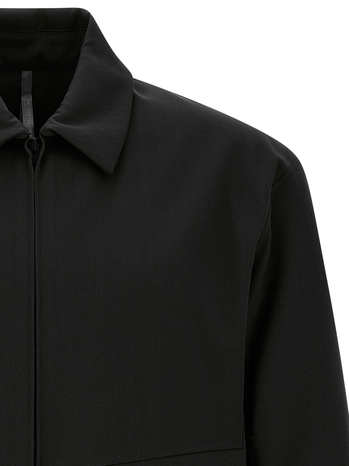 Arc'teryx Veilance Black Wool Full-Length Jacket