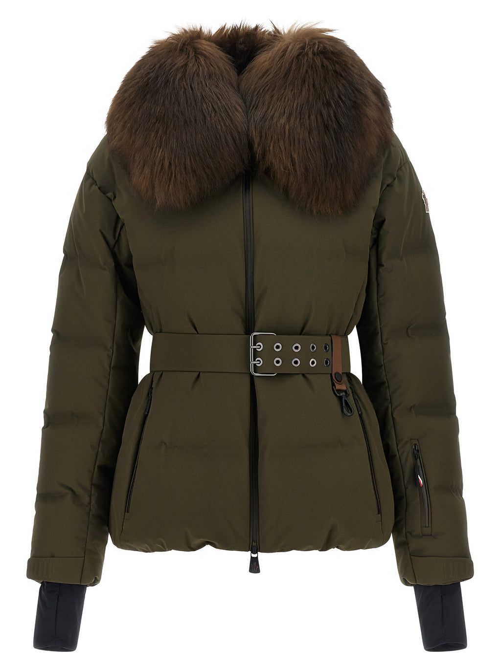 Moncler Grenoble Bicolor Polyester Full-Length Jacket