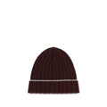 Brunello Cucinelli Bordeaux Cashmere Beanie