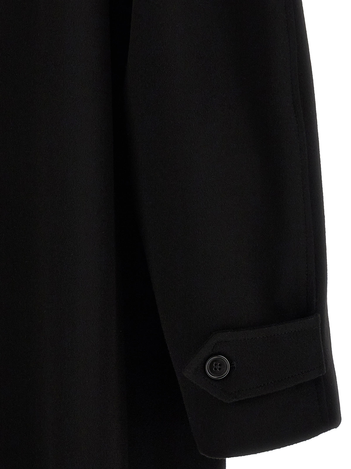 Jil Sander Black Wool Coat