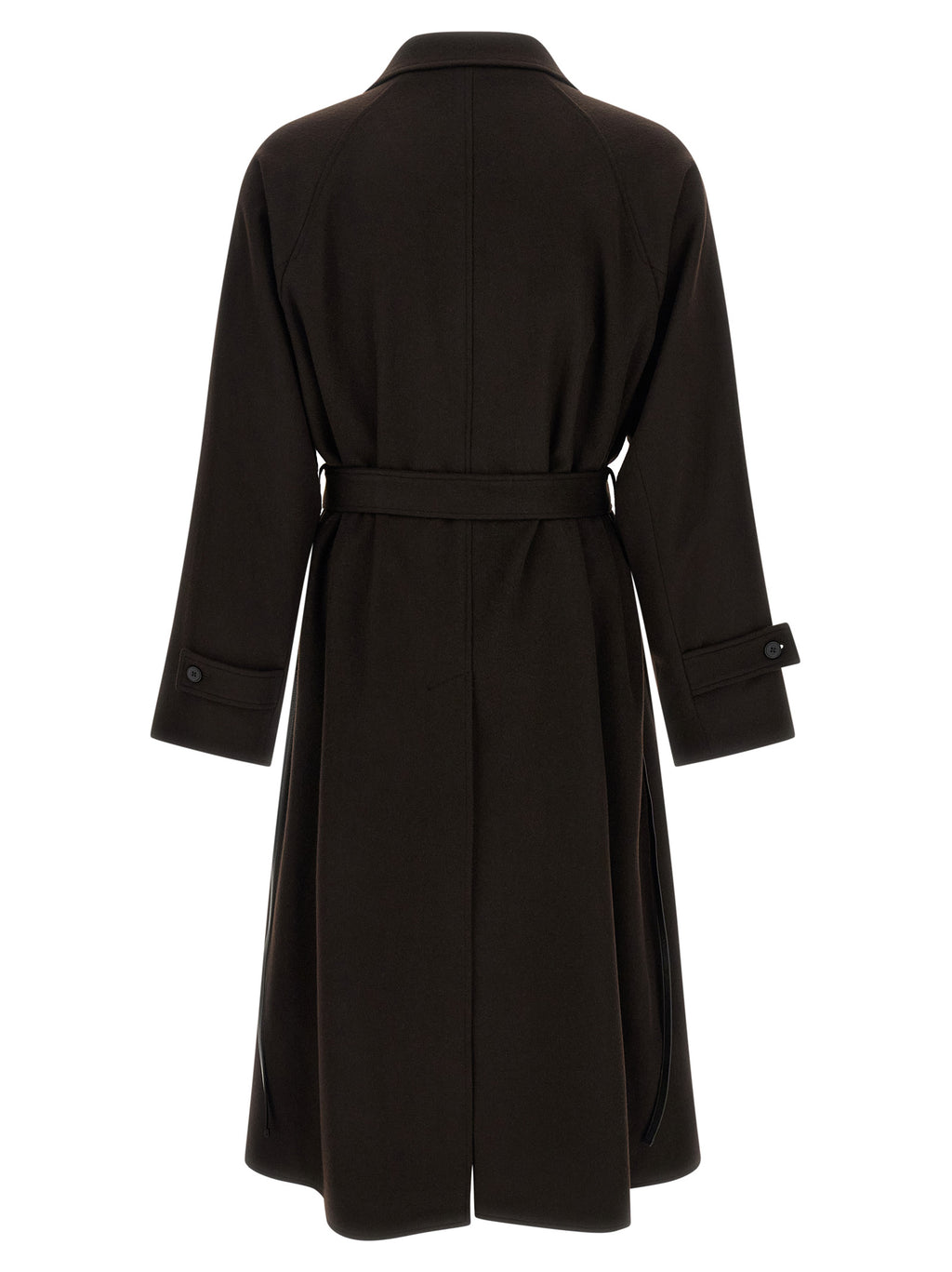 SSSTEIN Brown Wool Coat