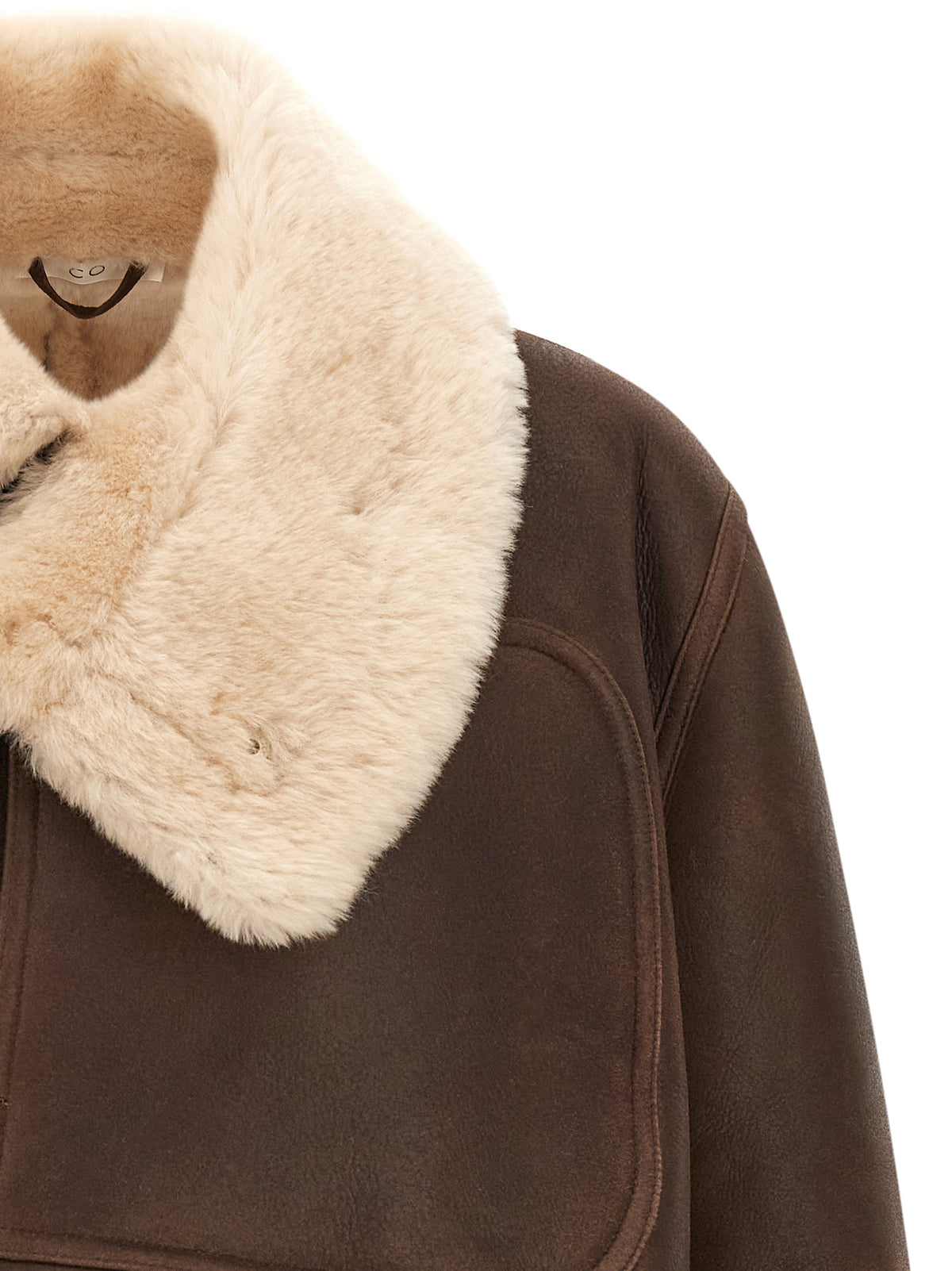 CO Brown Calfskin Leather Jacket