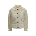 Moncler Grenoble Beige Wool Oves Aries Cardigan