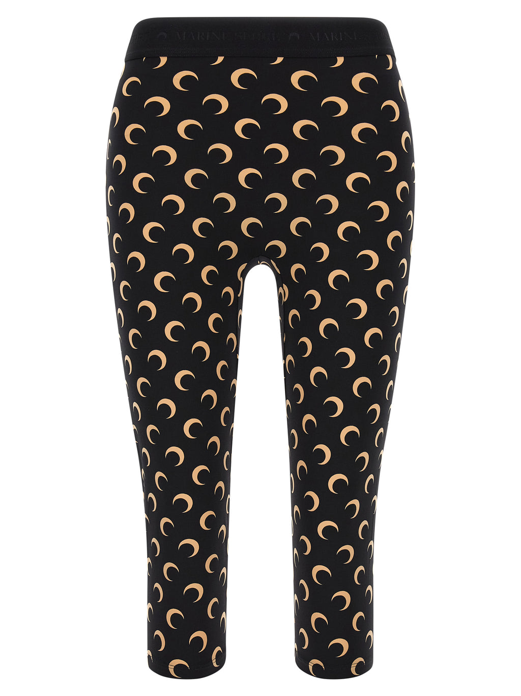 Marine Serre Beige Polyamide Leggings