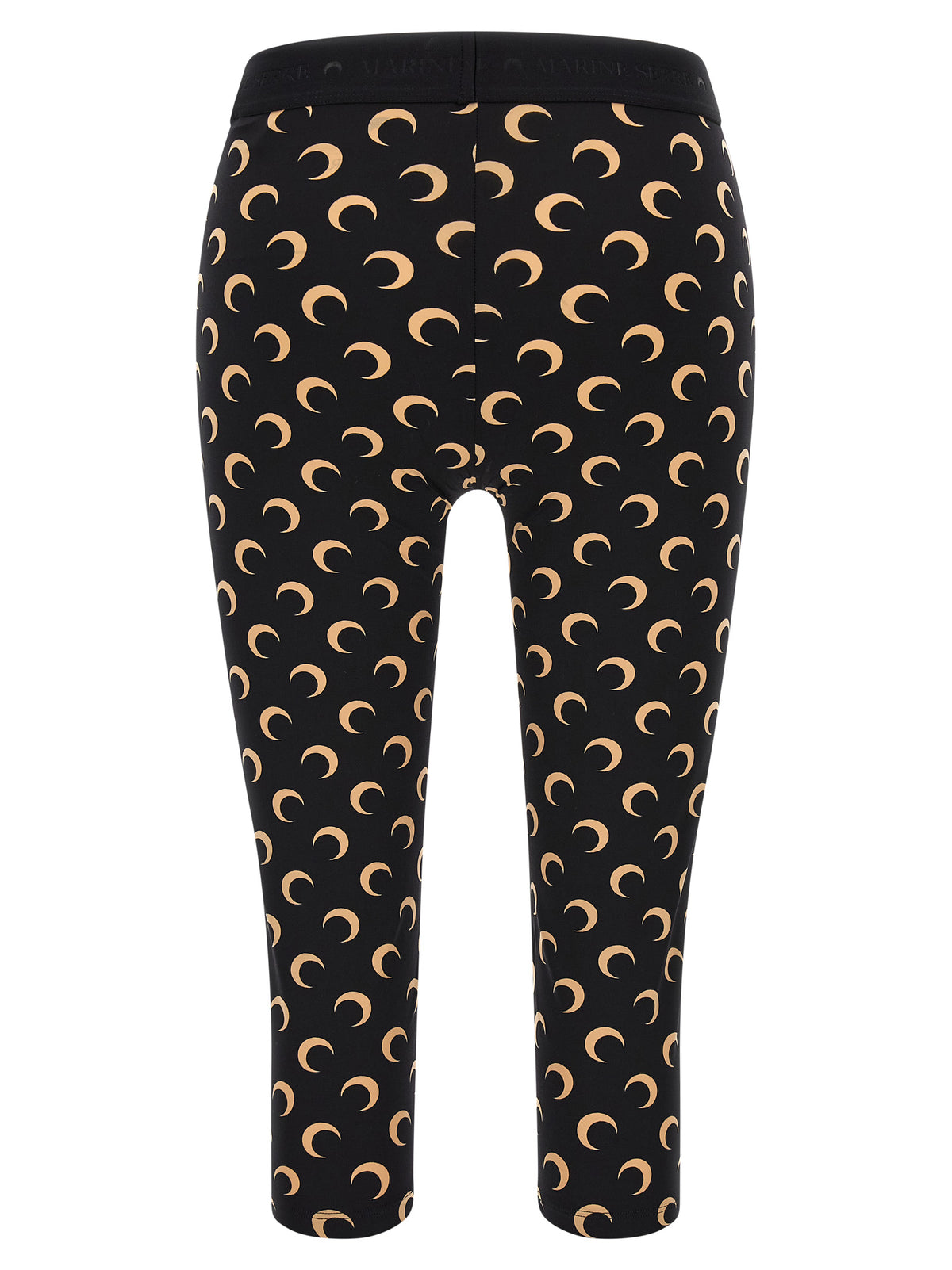 Marine Serre Beige Polyamide Leggings