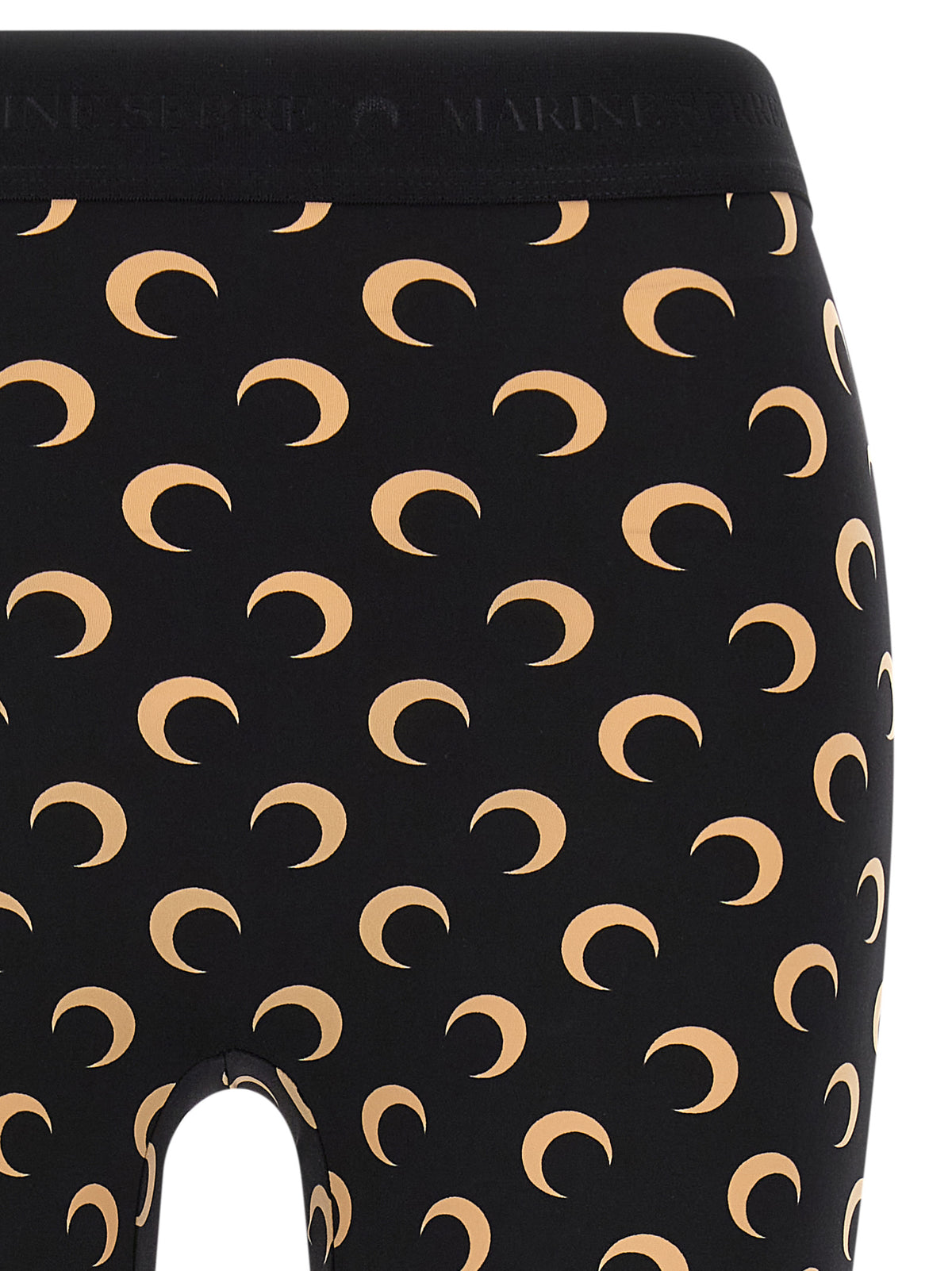 Marine Serre Beige Polyamide Leggings