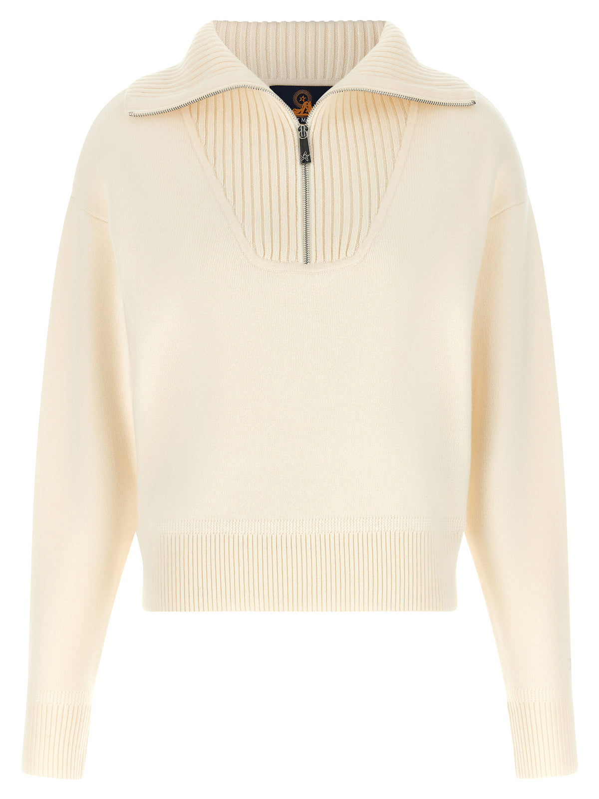 PERFECT MOMENT White Merino Wool Cardigan
