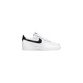 Nike Black And White Leather Low Top Sneakers