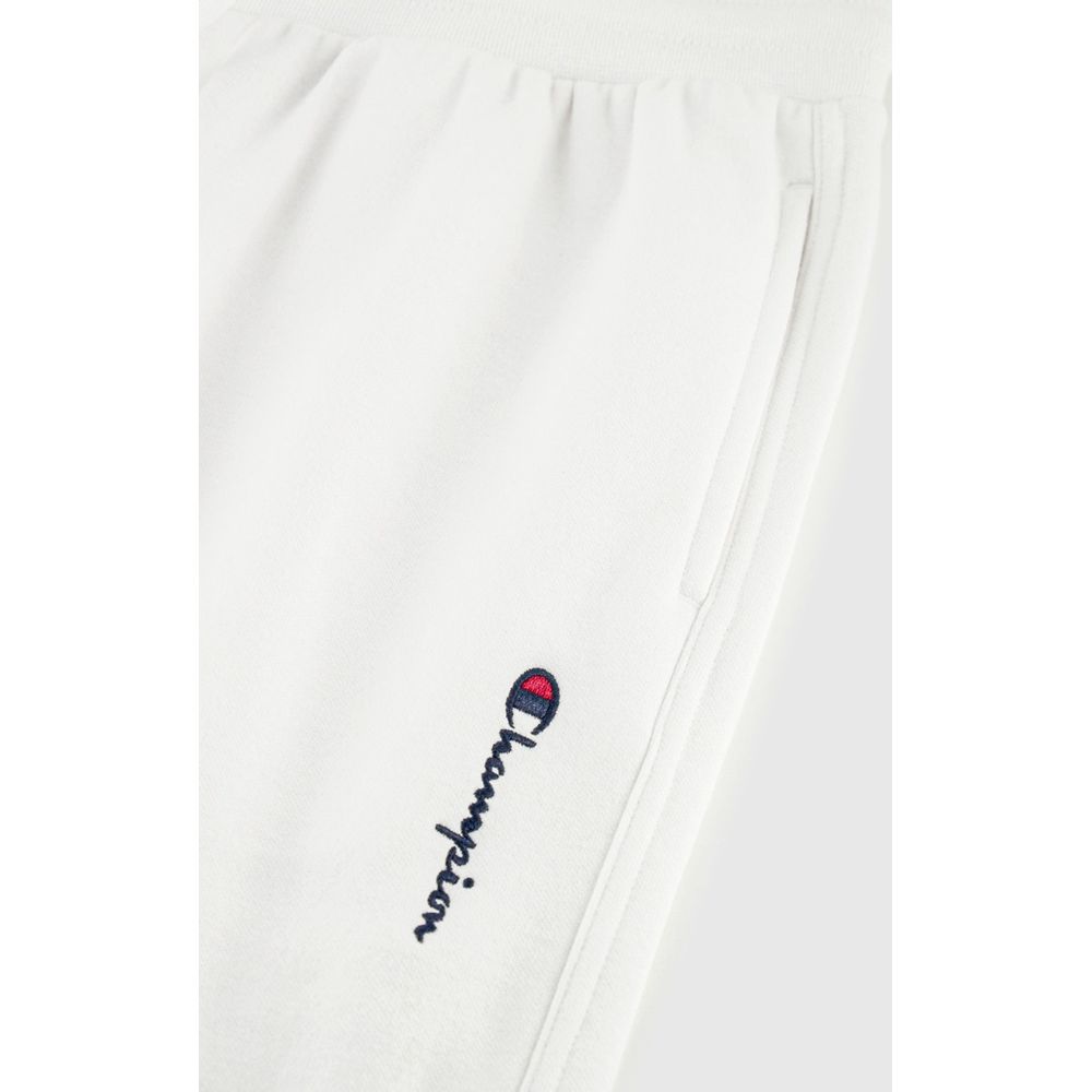 Champion White Cotton Bermuda Shorts