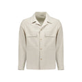Autore Beige Virgin Wool Shell Jacket