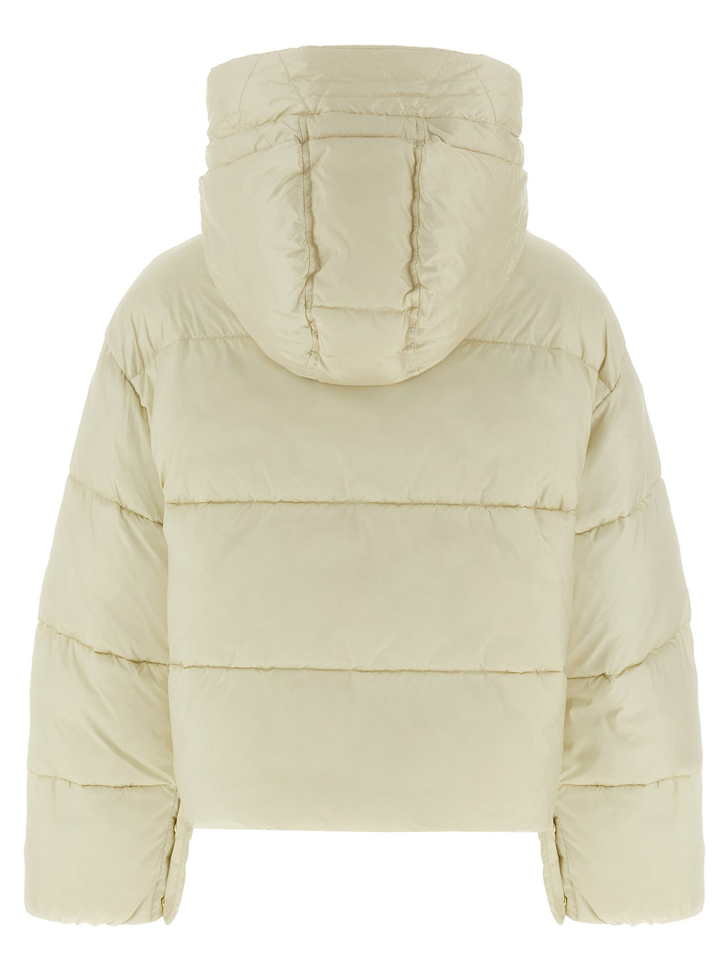 PINKO White Polyamide Full-Length Jacket