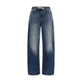 Alexander Wang Blue Cotton Relaxed Fit Jeans