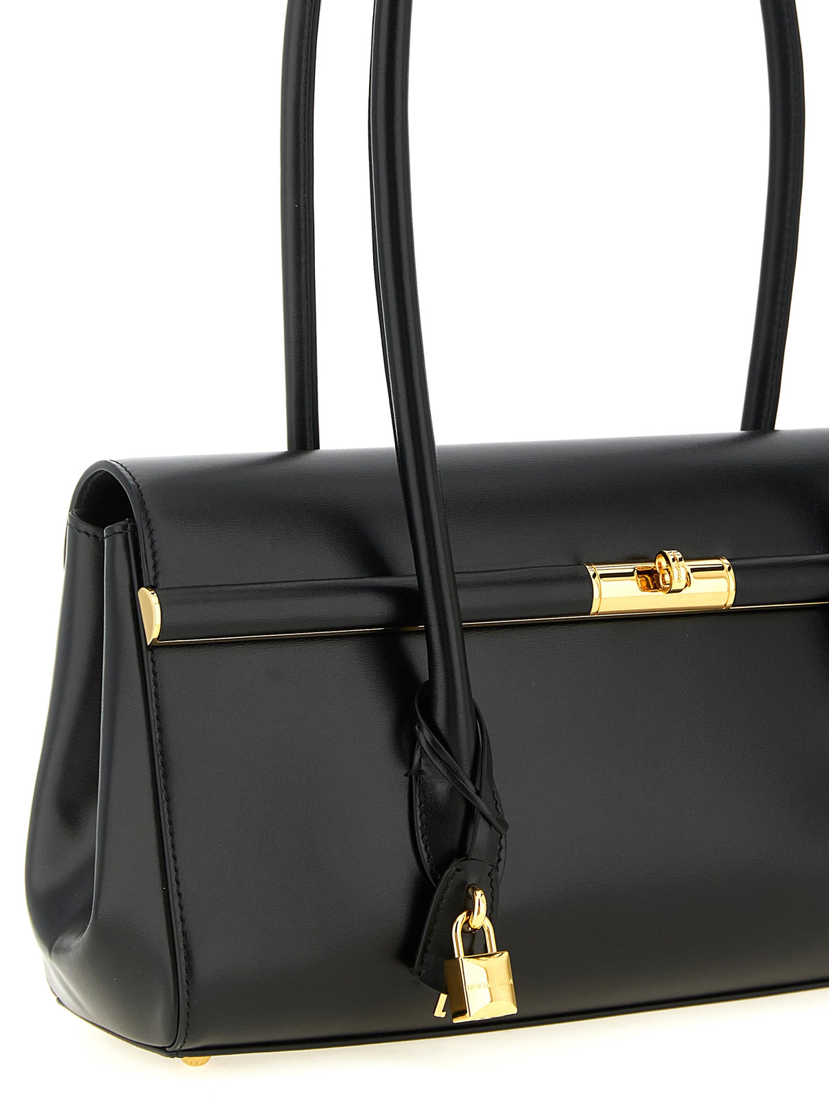 Dolce & Gabbana Black Calfskin Handbag