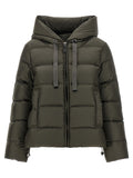 Max Mara Bicolor Polyester Full-Length Jacket
