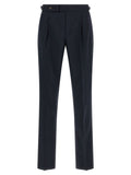 Pal Zileri Blue Wool Dress Pants