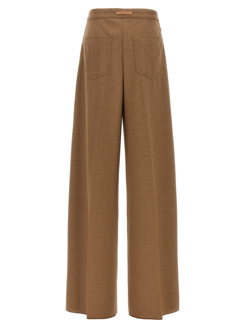 Max Mara Brown Triacetate Casual Pants