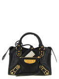 Balenciaga Black Goatskin Handbag