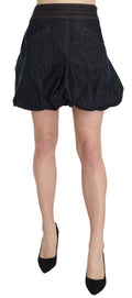 Minifalda Evasé Exte Chic Azul Oscuro