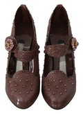 Zapatos de salón Cenicienta con cristales de Dolce & Gabbana