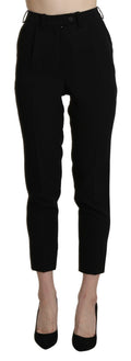BENCIVENGA Chic High Waist Skinny Cropped Trousers