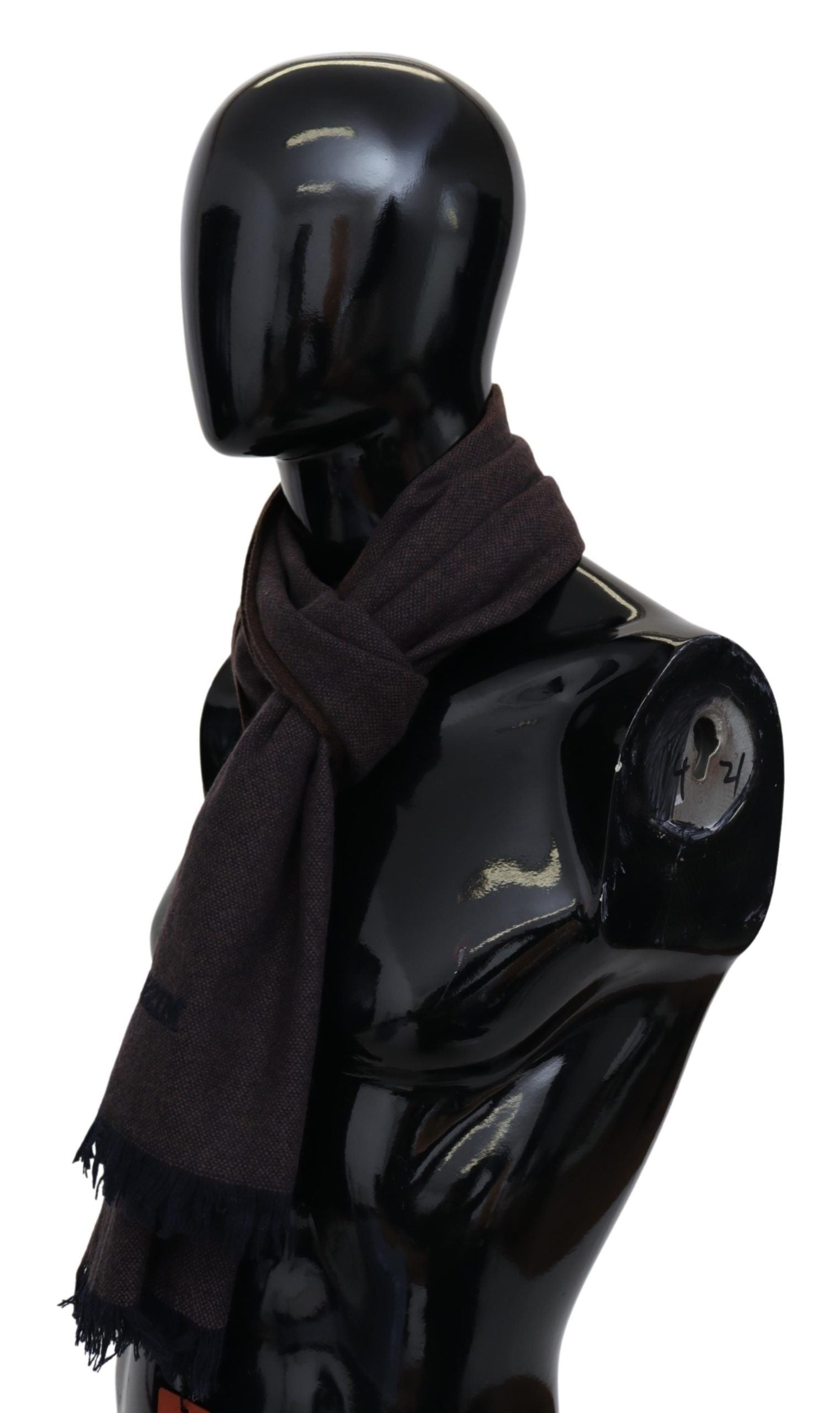 Bufanda Missoni Elegante Unisex de Cachemira con Flecos
