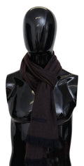 Bufanda Missoni Elegante Unisex de Cachemira con Flecos